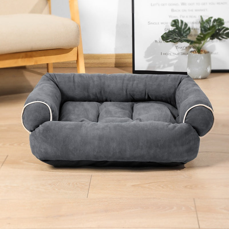 Luxury Plush Pet Sofa Bed Gomaki Shop