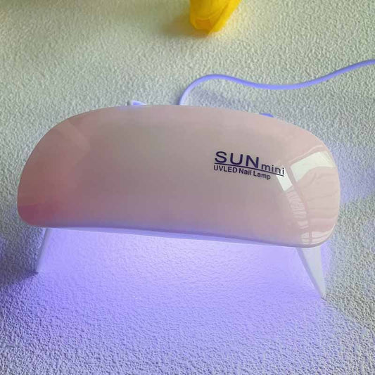 Wearing Nail Pads Baking Lamps Mini Handheld Folding Nails Gomaki