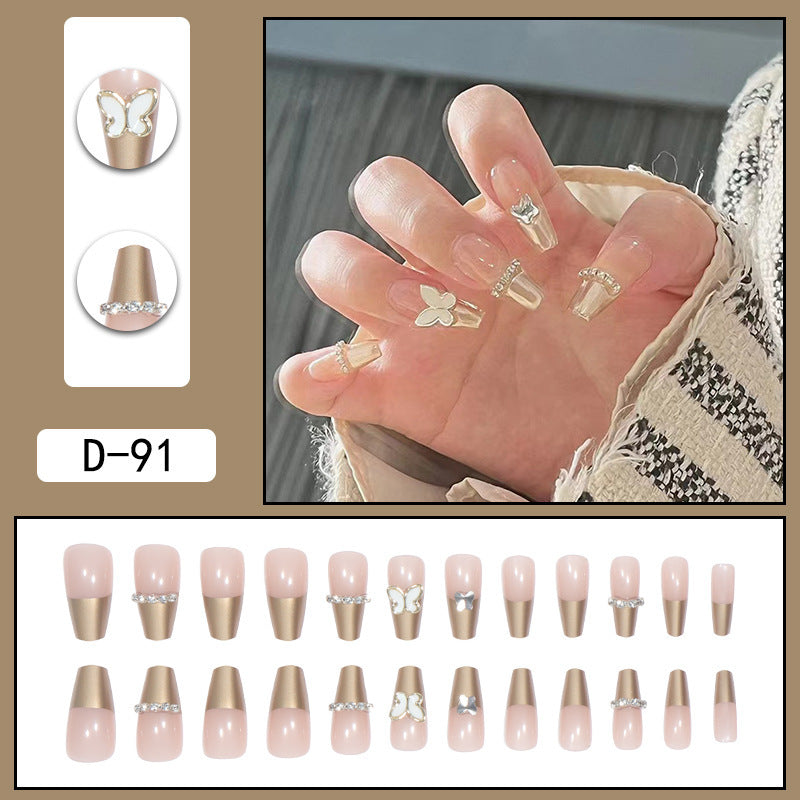 Luxury Floral Press On Nail Collection Gomaki