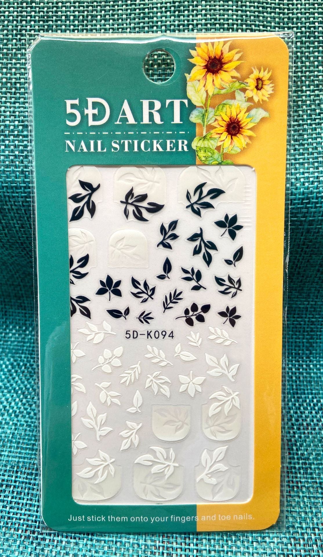 Art French Tip Nail Stickers Gomaki