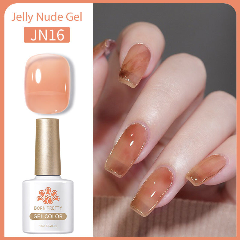 Born Pretty Jelly Nude Gel Nail Polish Gomaki
