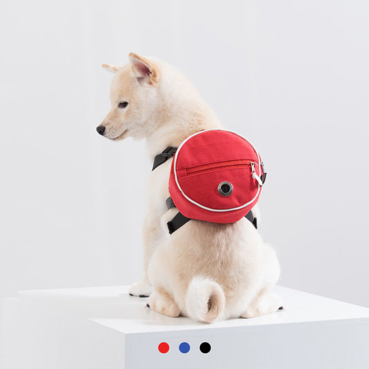 Round Pet Backpack Harness Gomaki Shop
