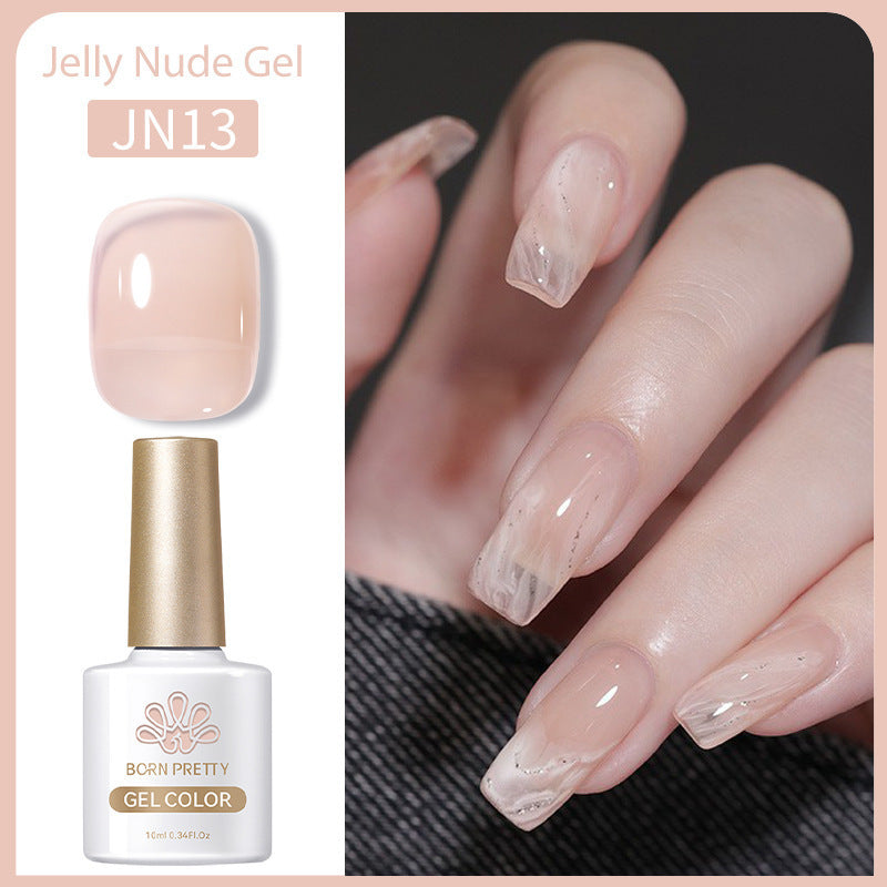 Born Pretty Jelly Nude Gel Nail Polish Gomaki
