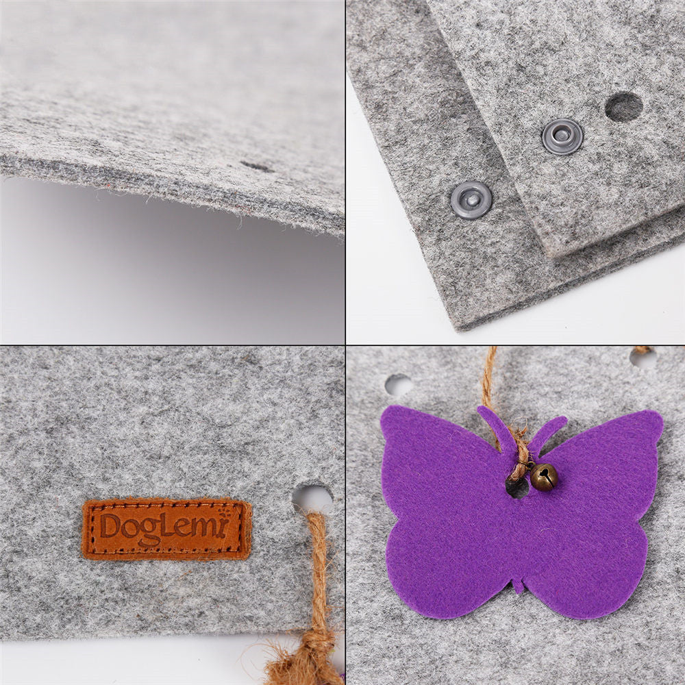 Felt Cloth Cat Tunnel Gomaki