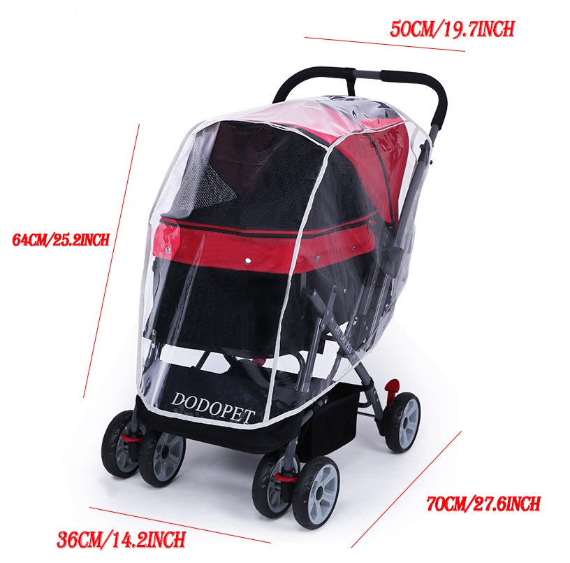 Pet Stroller Rain Cover Gomaki