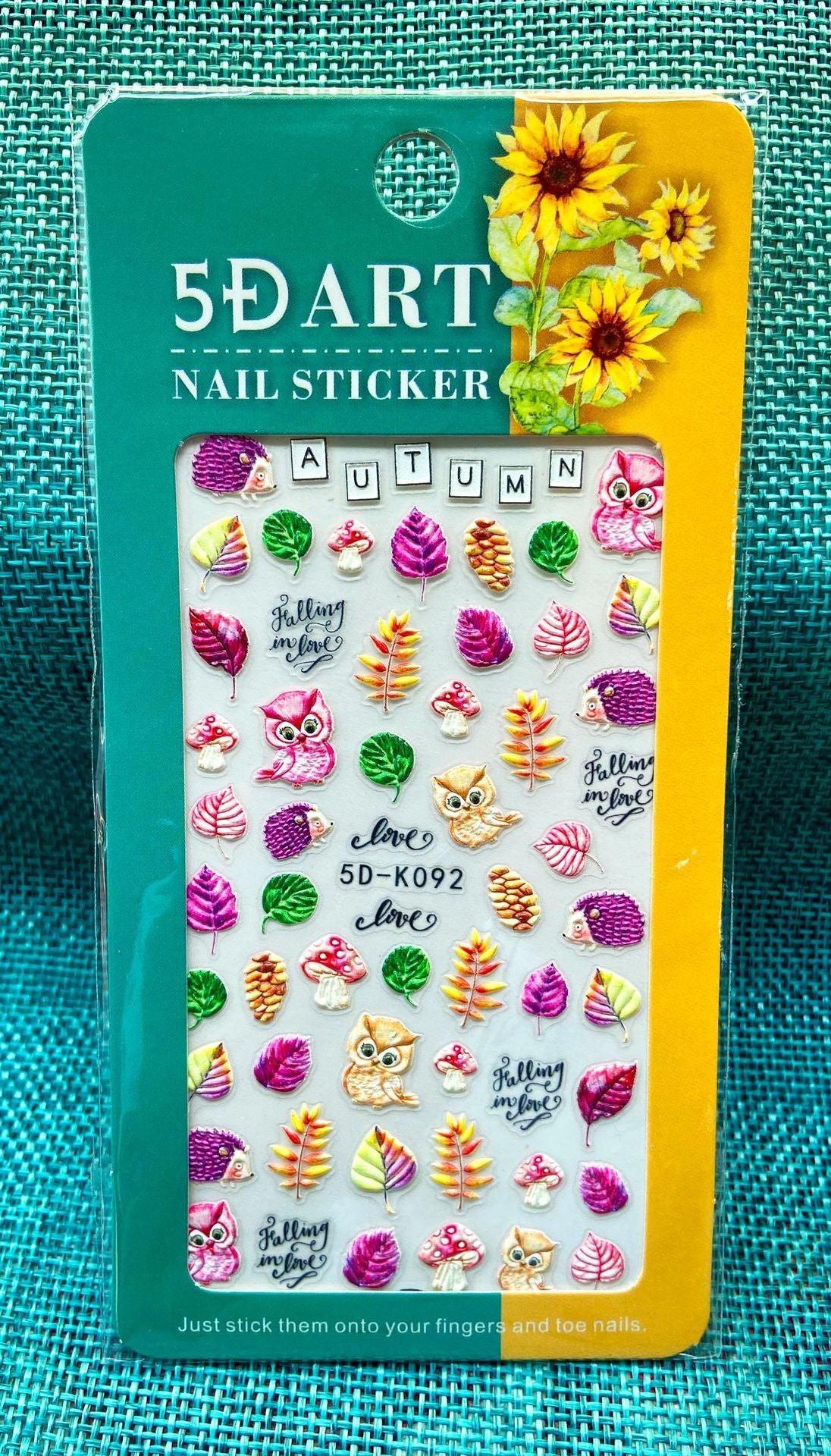 Art French Tip Nail Stickers Gomaki