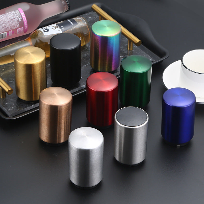 Premium Stainless Steel Wine Bottle Stopper Gomaki
