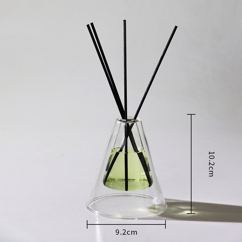 Modern Transparent Glass Vases Gomaki