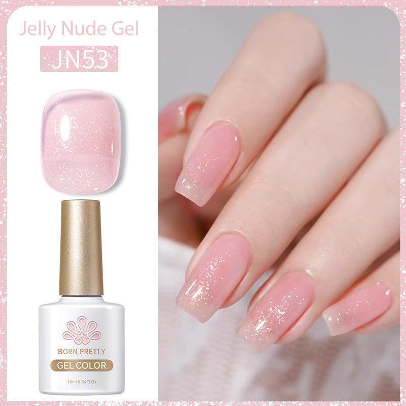 Born Pretty Jelly Nude Gel Nail Polish Gomaki