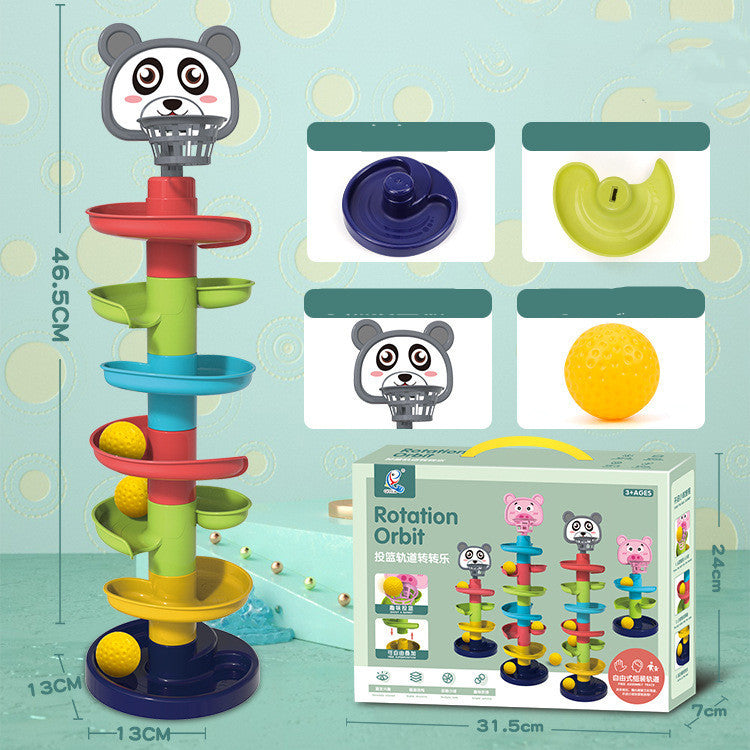 Gomaki Kids Montessori Ball Run Toy