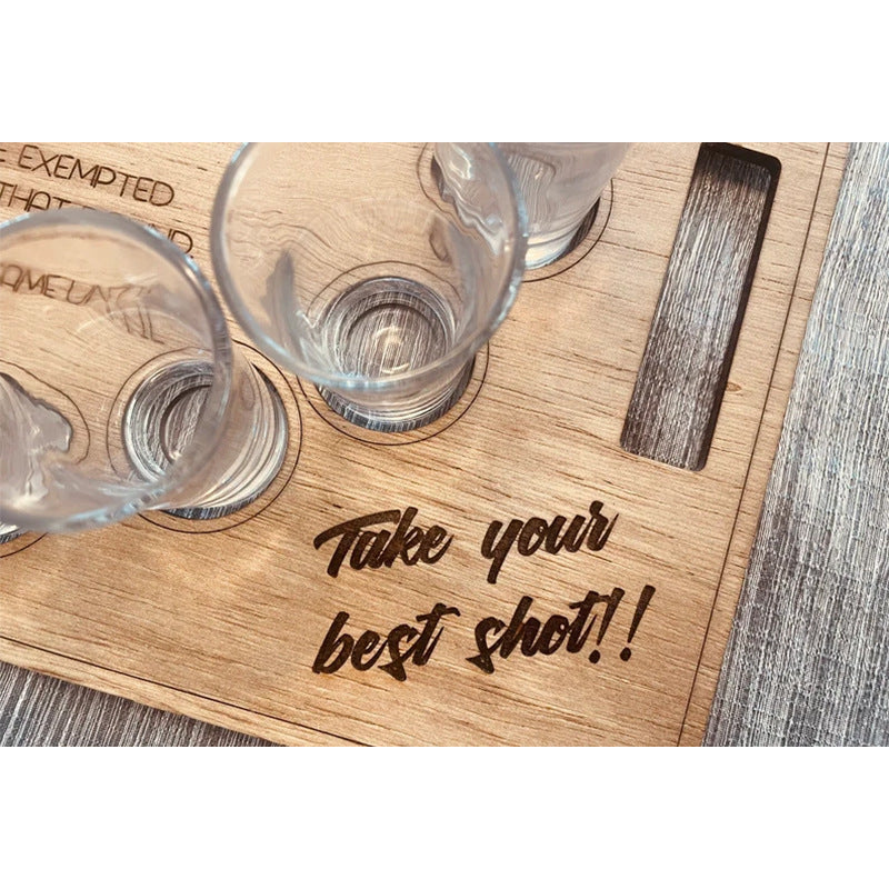 Jeu à boire Gomaki « Roulette de verres à shot »