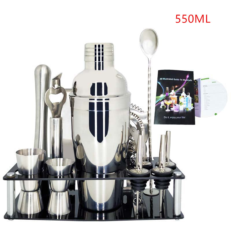 Professional Stainless Steel Cocktail Shaker Set Gomaki