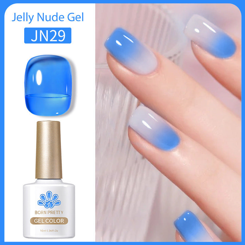 Born Pretty Jelly Nude Gel Nail Polish Gomaki