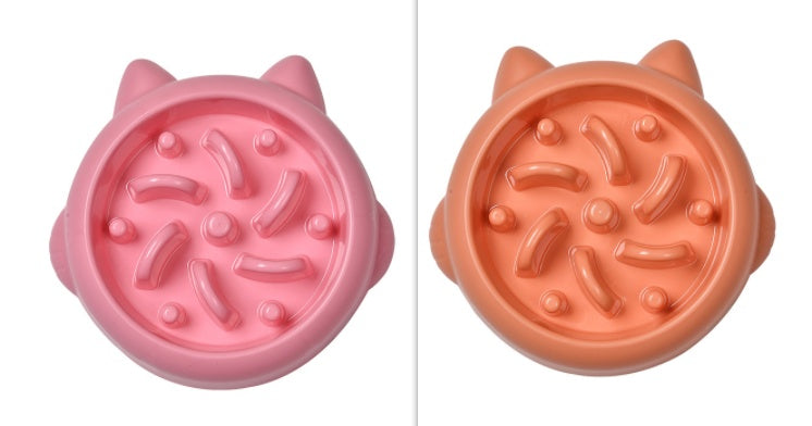 Pet Dog Cat Slow Feeder Bowl Gomaki