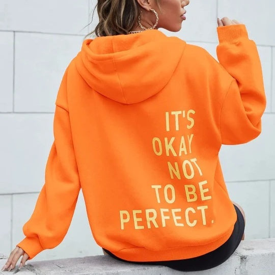 Women Oversized Printed Hoodie Gomaki
