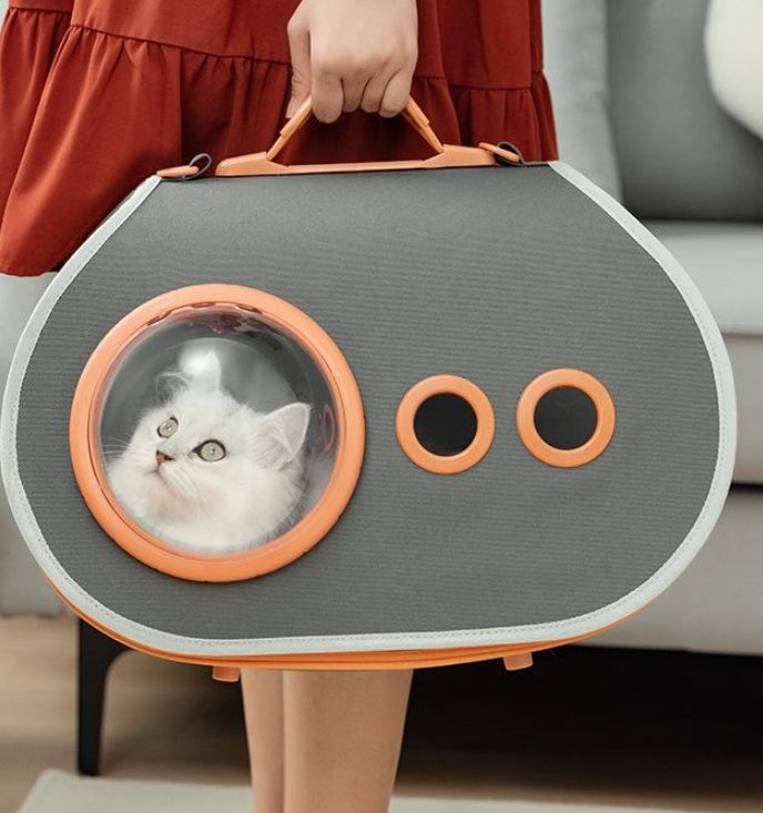 Space Capsule Pet Carrier Gomaki Shop