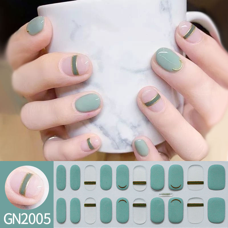 Gradient Nude Pink Nail Polish Strips Gomaki