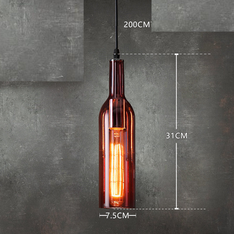 Modern Wine Bottle Pendant Lights Gomaki