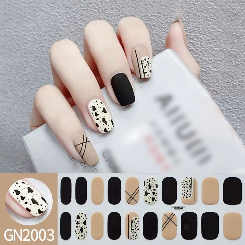 Gradient Nude Pink Nail Polish Strips Gomaki