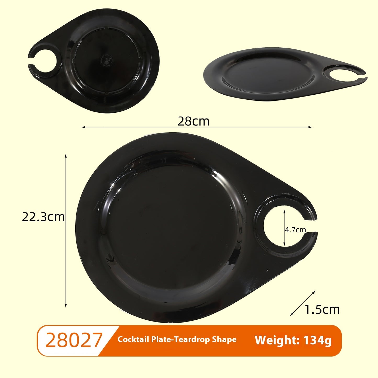 Elegant Wine Glass Holder Plate Gomaki