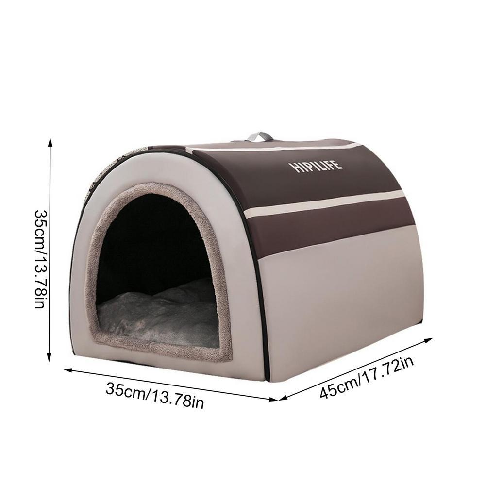 Luxury Arctic Velvet Pet House Gomaki