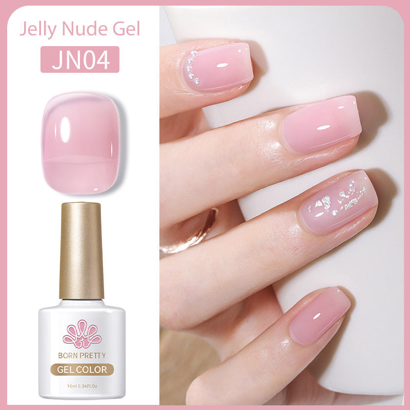 Born Pretty Jelly Nude Gel Nail Polish Gomaki