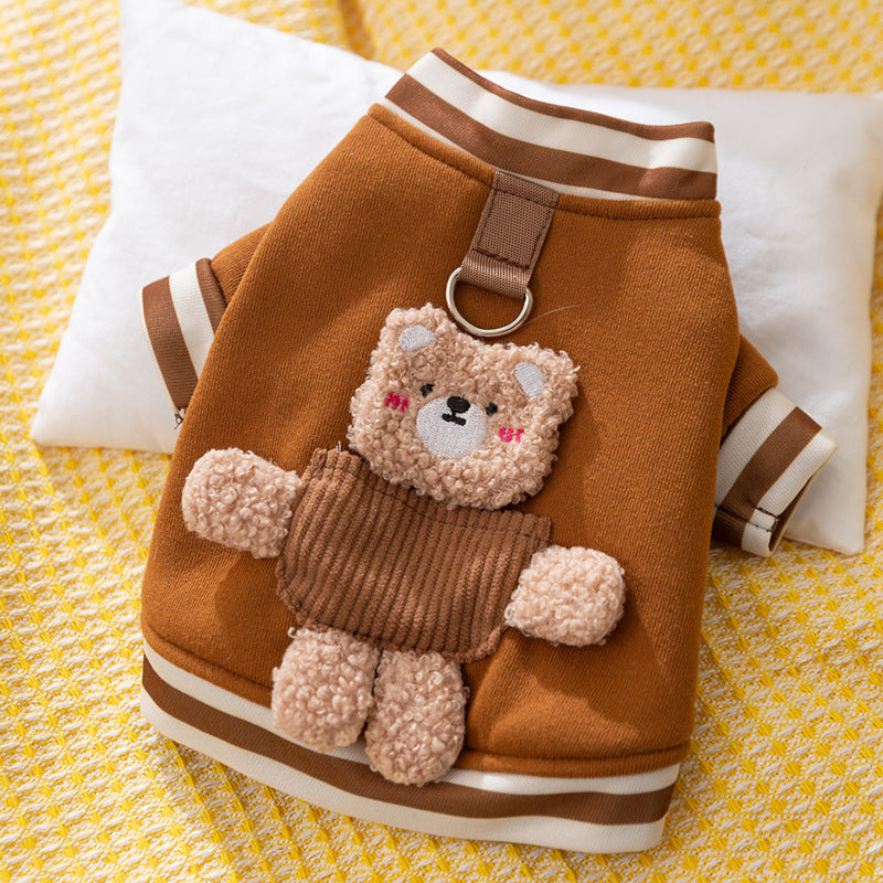 Teddy Bear Dog Sweater Gomaki Shop