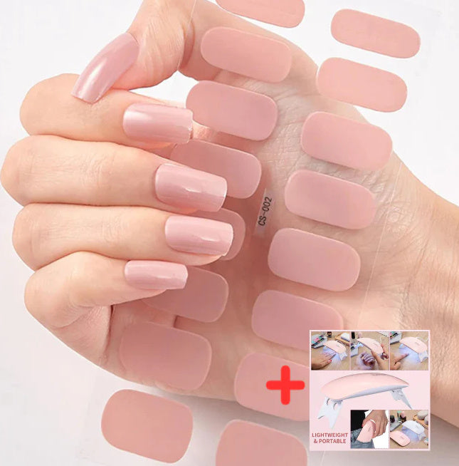 Wearing Nail Pads Baking Lamps Mini Handheld Folding Nails Gomaki