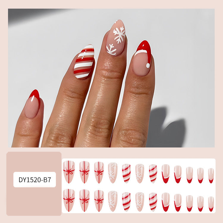 Christmas Press On Nails Set Gomaki