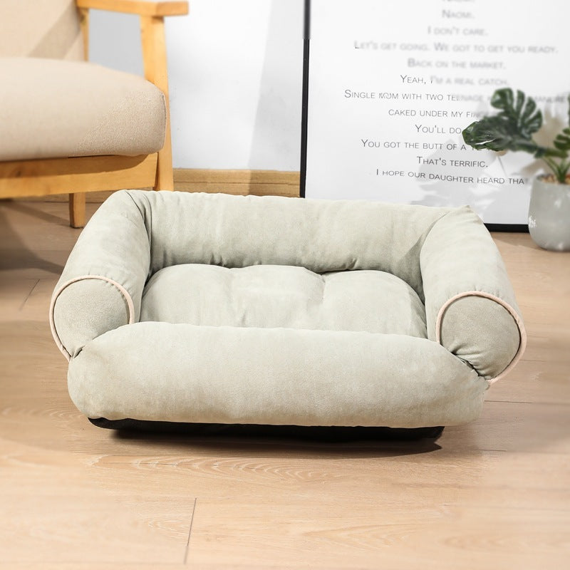 Luxury Plush Pet Sofa Bed Gomaki Shop