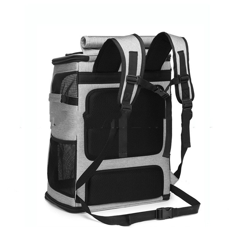 Modern Double Layer Pet Backpack Carrier Gomaki