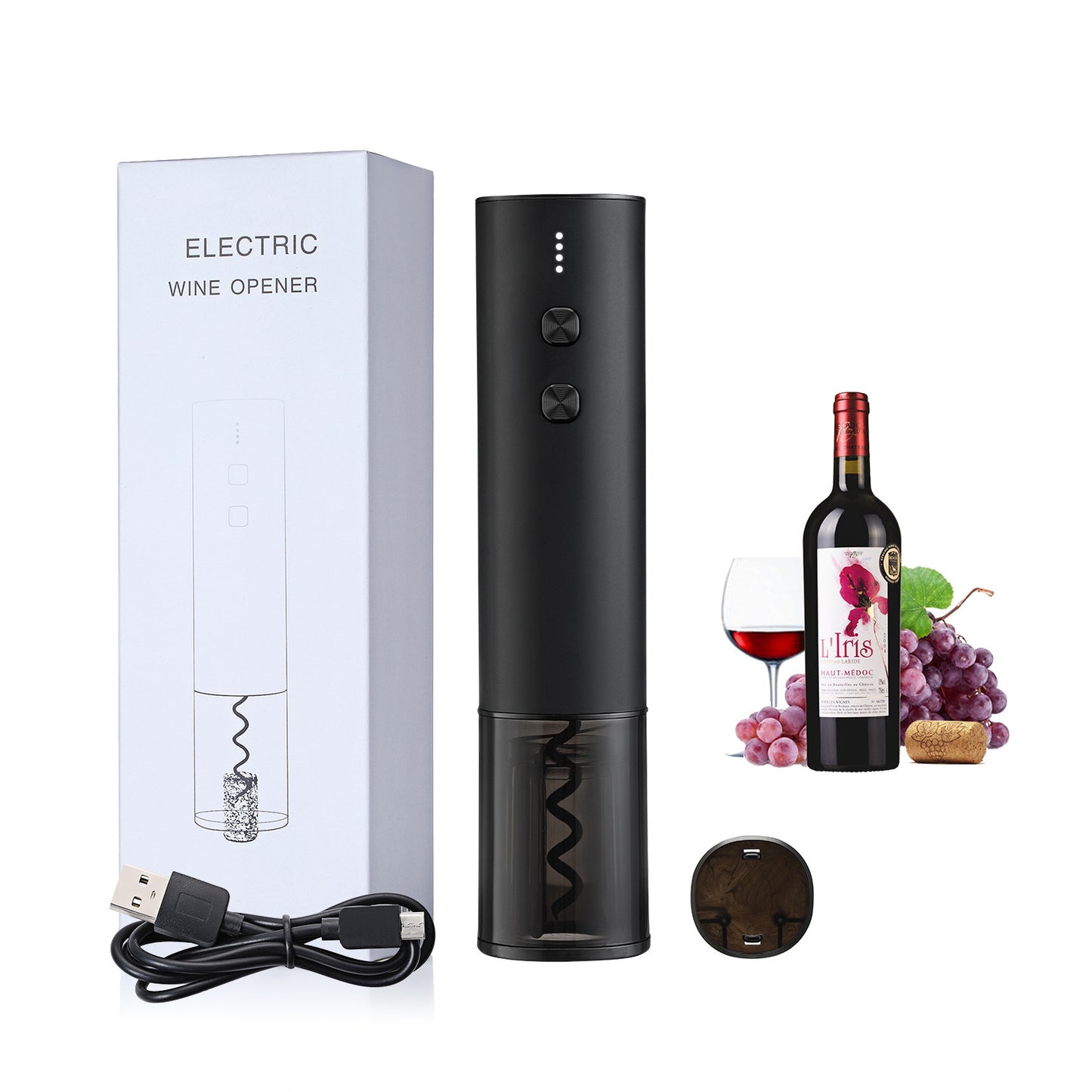 Electric Wine Bottle Opener Gomaki