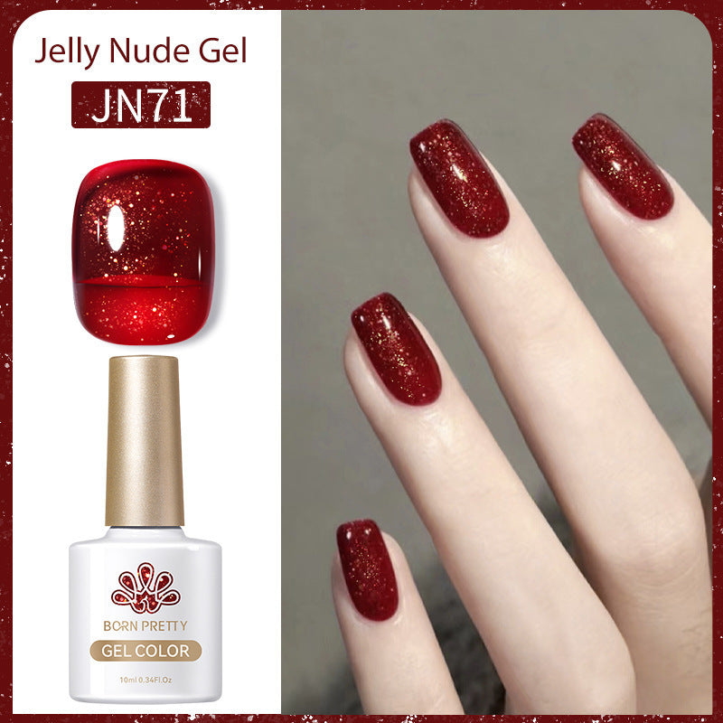 Born Pretty Jelly Nude Gel Nail Polish Gomaki