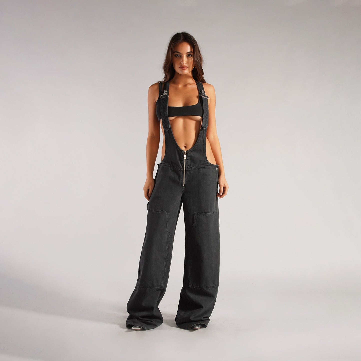 Women Baggy Denim Overalls