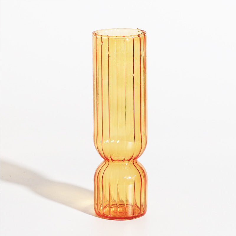 Modern Glass Vase Bubble Vase Art Colored Transparent Gomaki