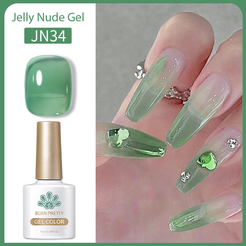 Born Pretty Jelly Nude Gel Nail Polish Gomaki