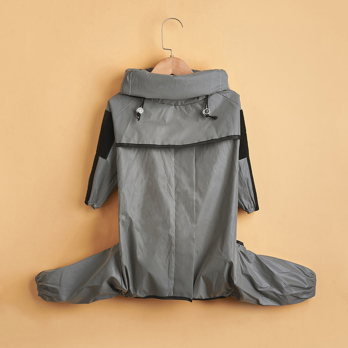 Reflective Silver Dog Raincoat Gomaki Shop