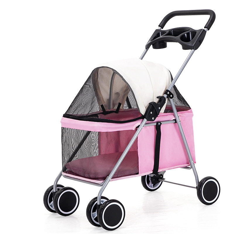 Foldable Pet Stroller for Dogs And Cats Gomaki