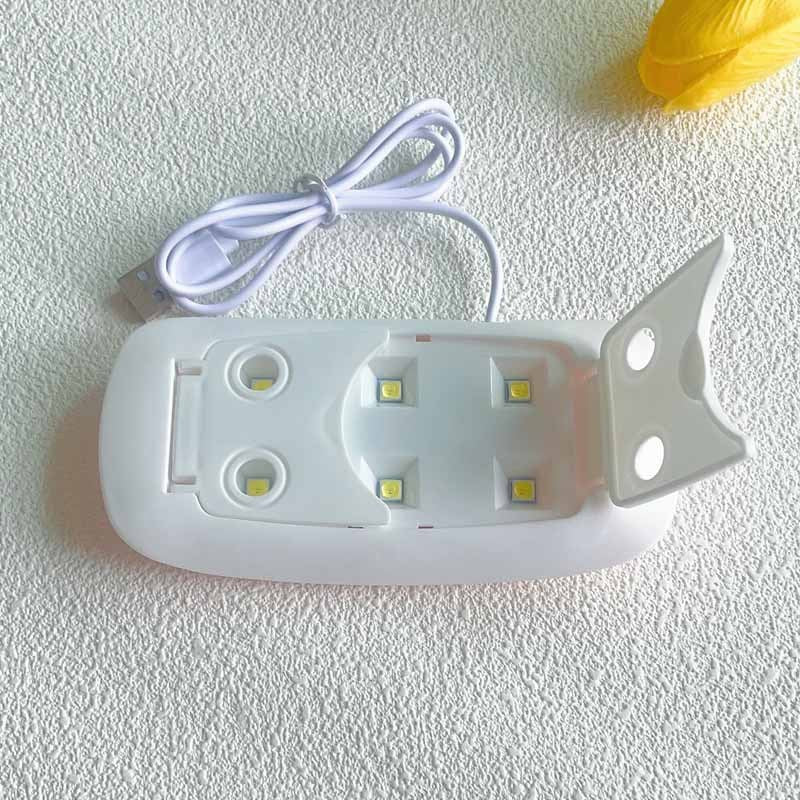 Wearing Nail Pads Baking Lamps Mini Handheld Folding Nails Gomaki