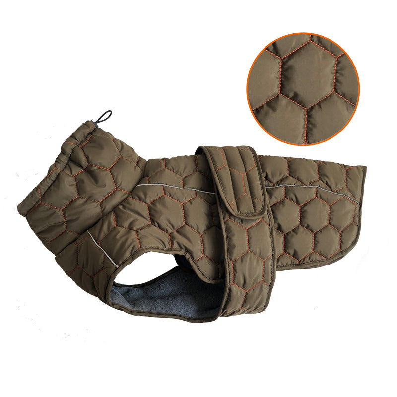 Waterproof Quilted Dog Jacket Gomaki Shop