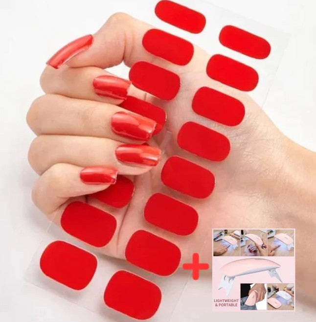 Wearing Nail Pads Baking Lamps Mini Handheld Folding Nails Gomaki