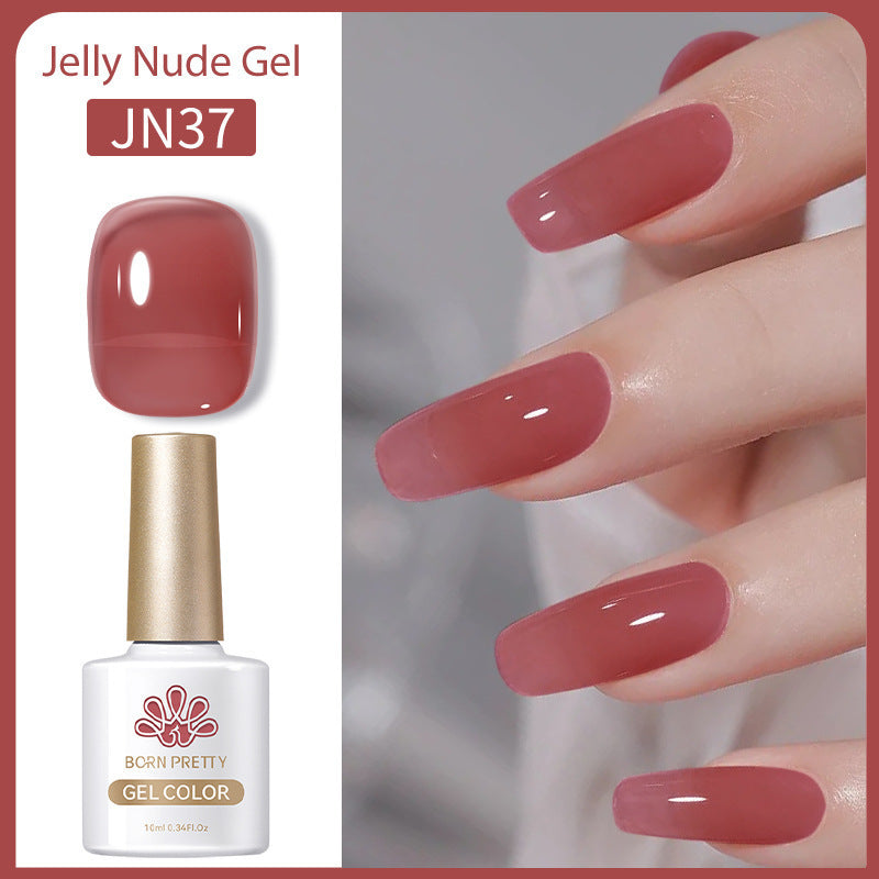 Born Pretty Jelly Nude Gel Nail Polish Gomaki