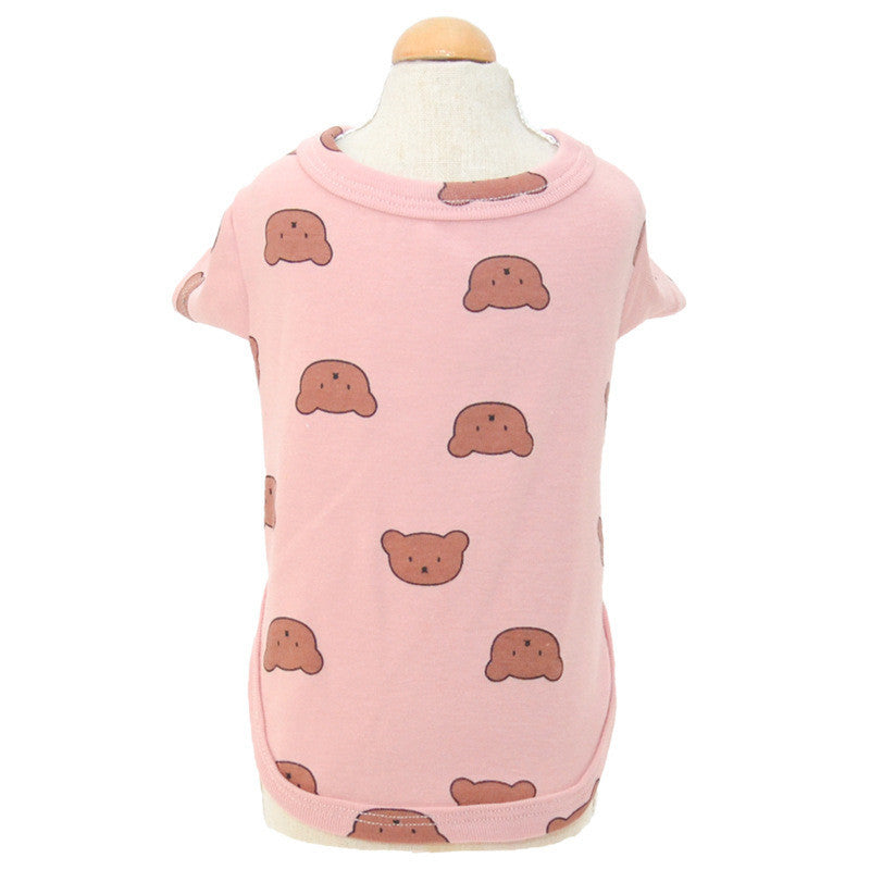 Cartoon Printed Dog T Shirt Gomaki Shop