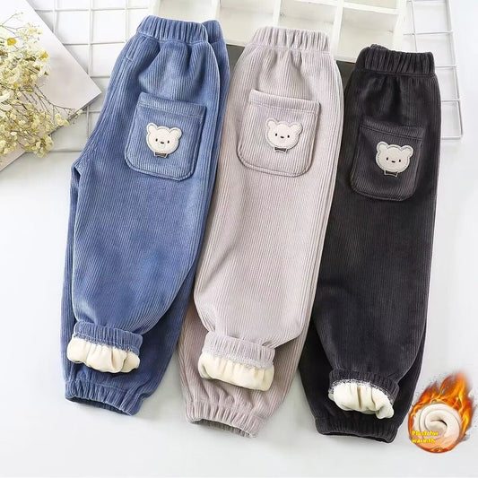 Winter Corduroy Baby Pants Gomaki