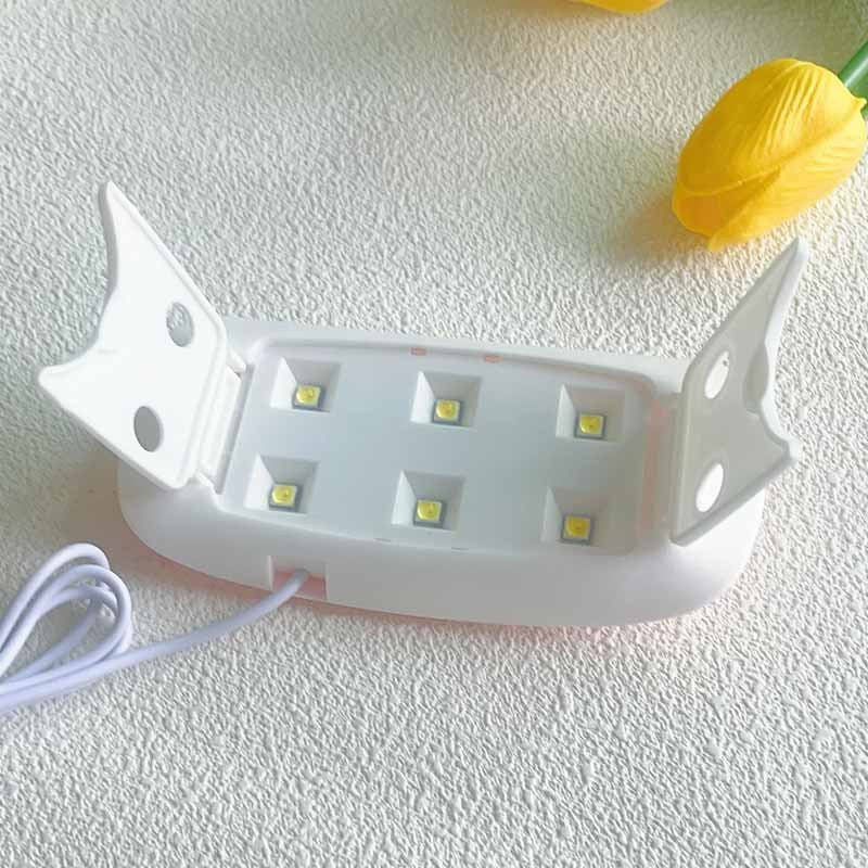 Wearing Nail Pads Baking Lamps Mini Handheld Folding Nails Gomaki