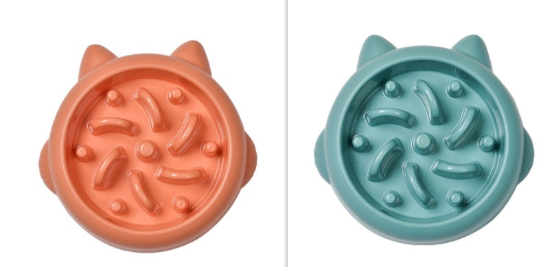 Pet Dog Cat Slow Feeder Bowl Gomaki