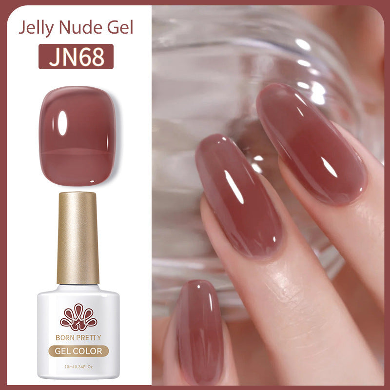 Born Pretty Jelly Nude Gel Nail Polish Gomaki