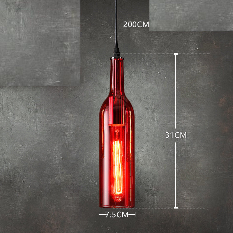 Modern Wine Bottle Pendant Lights Gomaki