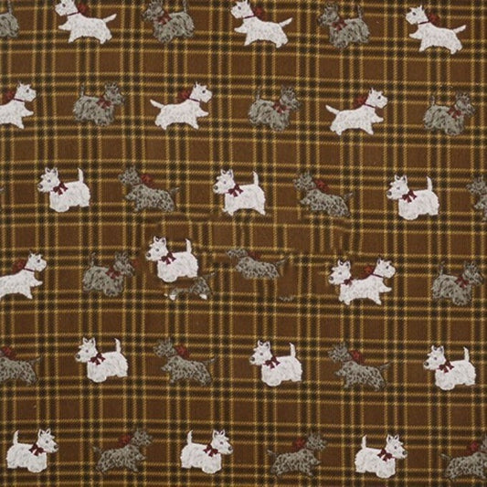 Dog Plaid Printed Clothing Tablecloth Gomaki Shop