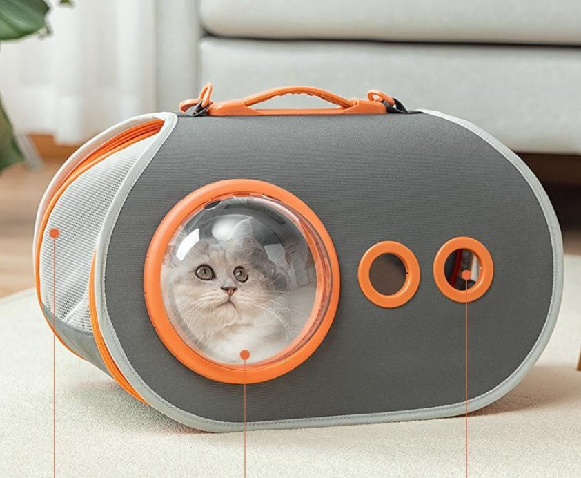 Space Capsule Pet Carrier Gomaki Shop